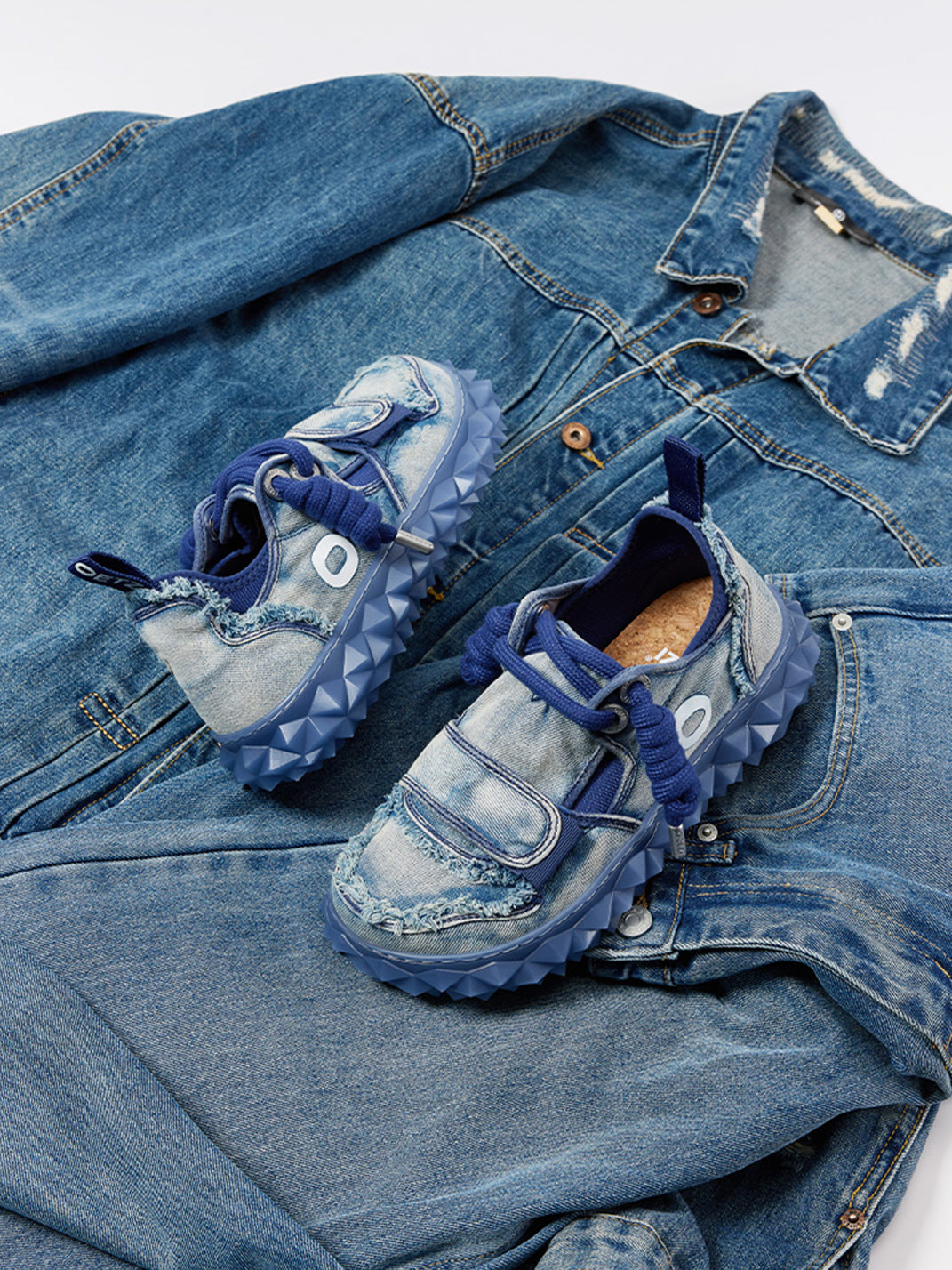 OETZI丨Ötzi Denim Blue Ugly-Cute Sneakers - PSYLOS 1, OETZI丨Ötzi Denim Blue Ugly-Cute Sneakers, Skate Shoes, OETZI, PSYLOS 1
